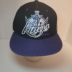 NHL Black and Purple Kings Hat